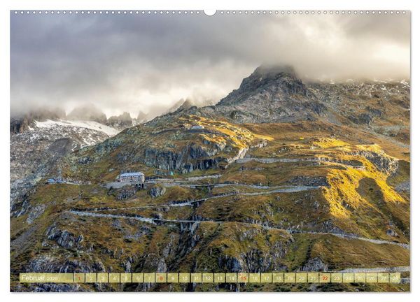 Produktbild: Schweizer Panorama - Von den Alpen bis zu den Seen (Wandkalender 2026 DIN A2 quer), CALVENDO Monatskalender