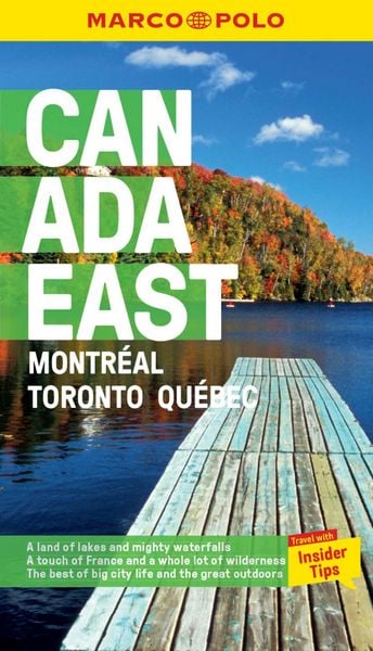 Produktbild: Canada East Marco Polo Pocket Travel Guide - with pull out map