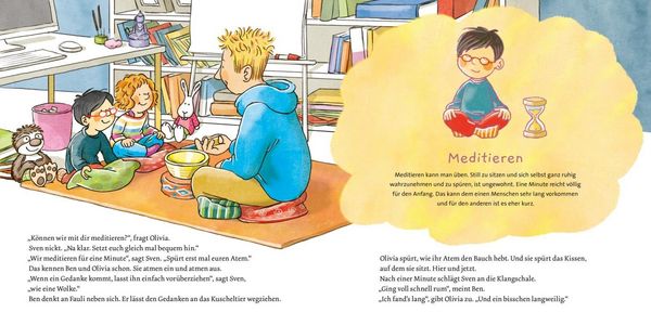 Produktbild: LESEMAUS 182: Unsere K&ouml;rper &ndash; Atmen, Sp&uuml;ren, Achtsamsein