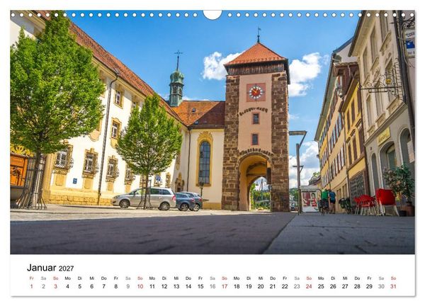 Produktbild: Villingen-Schwenningen - Impressionen einer Stadt (Wandkalender 2027 DIN A3 quer), CALVENDO Monatskalender