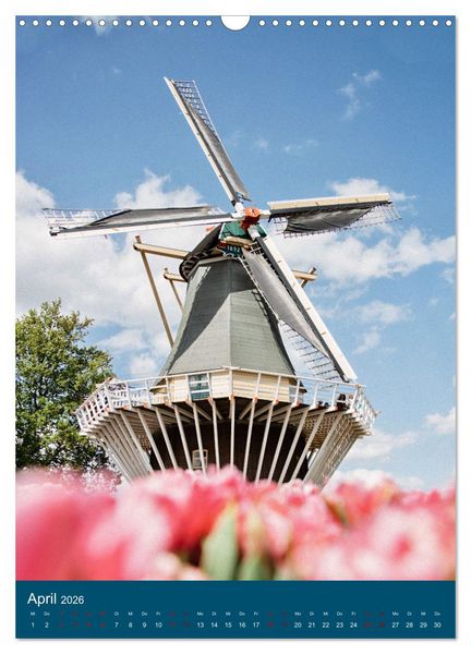 Produktbild: Erlebnis Windm&uuml;hle (Wandkalender 2026 DIN A3 hoch), CALVENDO Monatskalender