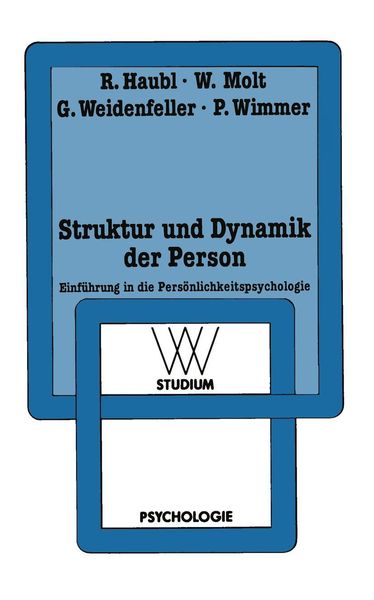 Produktbild: Struktur und Dynamik der Person