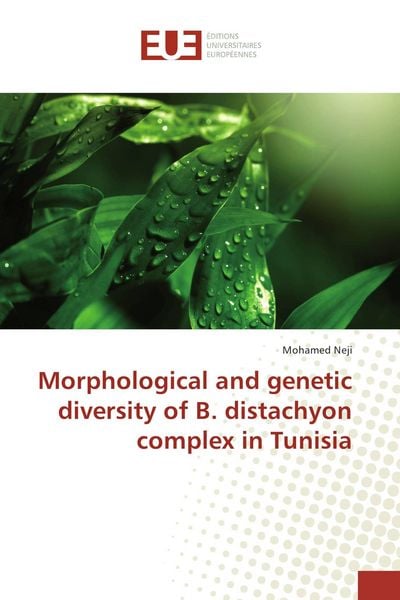 Produktbild: Morphological and genetic diversity of B. distachyon complex in Tunisia
