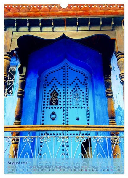 Produktbild: Chefchouen - The Blue City (Wall Calendar 2027 DIN A3 portrait), CALVENDO 12 Month Wall Calendar