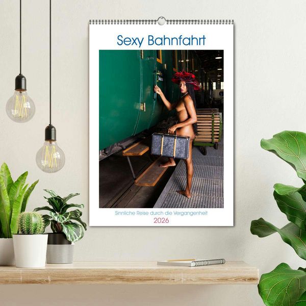 Produktbild: Sexy Bahnfahrt (Wandkalender 2026 DIN A2 hoch), CALVENDO Monatskalender