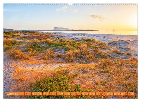 Produktbild: Sardinien Insel mit Meerblick (hochwertiger Premium Wandkalender 2026 DIN A2 quer), Kunstdruck in Hochglanz