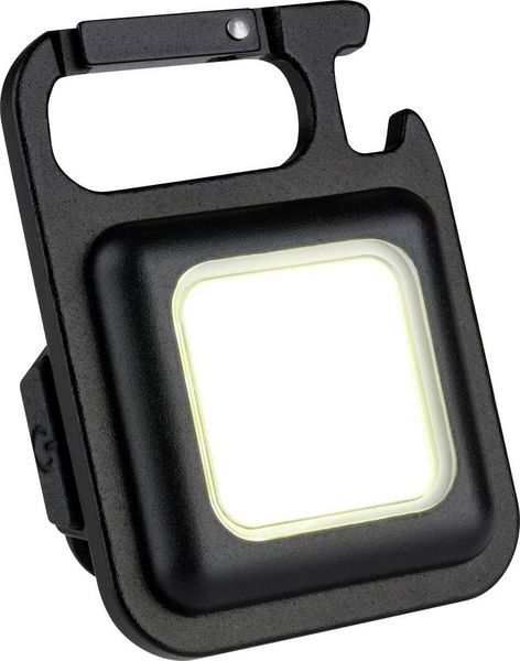 TFA Dostmann 43.2040.01 COB Mini Arbeitsleuchte LED Arbeitsleuchte, Camping-Leuchte, Schlüsselleuchte, Mini-Taschenlampe 350lm