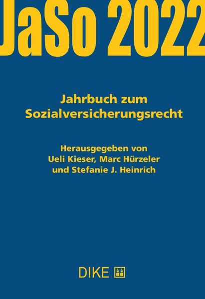 Produktbild: Jahrbuch zum Sozialversicherungsrecht 2022