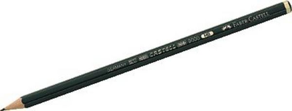 Produktbild: Faber-Castell Bleistift Castell 9000 2H