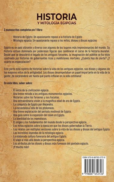 Produktbild: Historia y Mitolog&iacute;a Egipcias