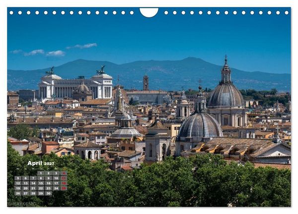 Produktbild: Bella Roma- Ewige Sch&ouml;nheit (Wandkalender 2027 DIN A4 quer), CALVENDO Monatskalender