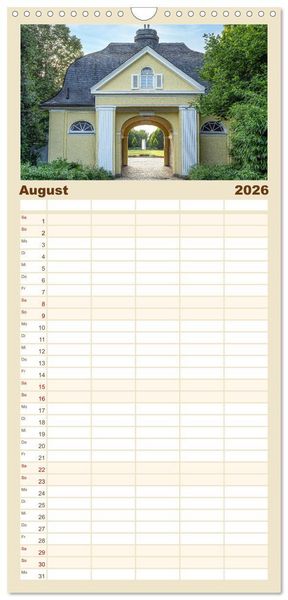 Produktbild: Familienplaner 2026 - Bottroper Stadtansichten mit 5 Spalten (Wandkalender, 21 x 45 cm) CALVENDO