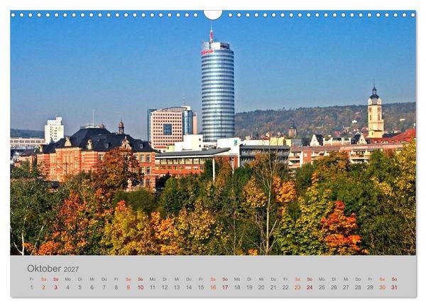 Produktbild: Jena Universit&auml;tstadt an der Saale (Wandkalender 2027 DIN A3 quer), CALVENDO Monatskalender