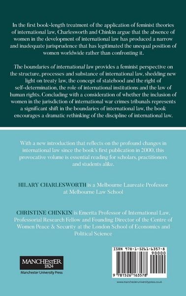 Produktbild: The boundaries of international law