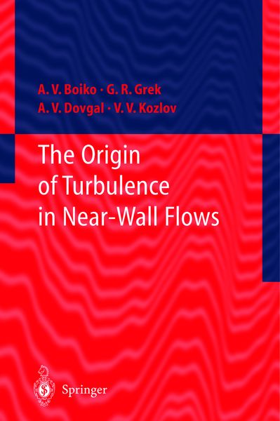 Produktbild: The Origin of Turbulence in Near-Wall Flows