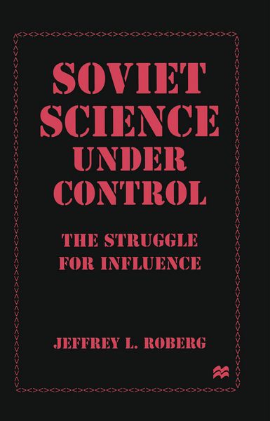 Produktbild: Soviet Science under Control