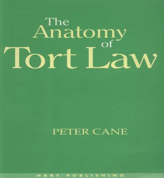 Produktbild: The Anatomy of Tort Law