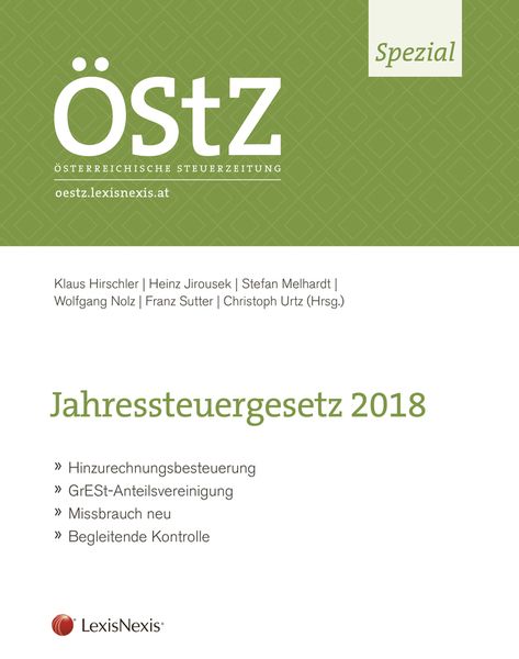 ÖStZ Spezial: Jahressteuergesetz 2018