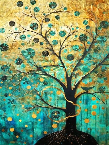 Produktbild: CALVENDO Puzzle Lebensbaum | 2000 Teile Lege-Gr&ouml;&szlig;e 90x67cm Foto-Puzzle f&uuml;r gl&uuml;ckliche Stunden