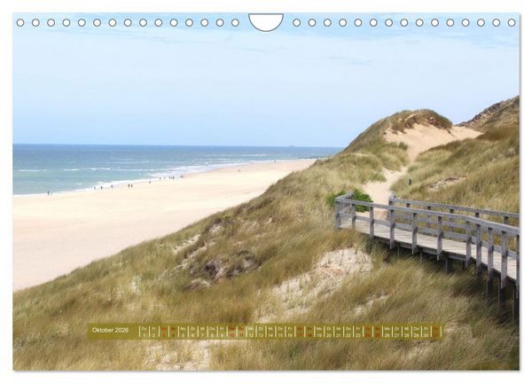 Produktbild: Sylt - Wasser, Wind und Wellen (Wandkalender 2026 DIN A4 quer), CALVENDO Monatskalender
