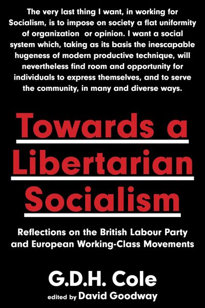 Produktbild: Towards a Libertarian Socialism