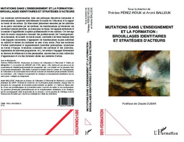 Produktbild: Mutations dans l'enseignement et la formation : brouillages identitaires et strategies d'acteurs