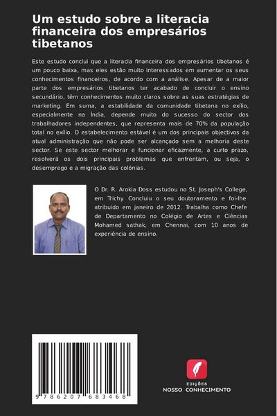 Produktbild: Um estudo sobre a literacia financeira dos empres&aacute;rios tibetanos