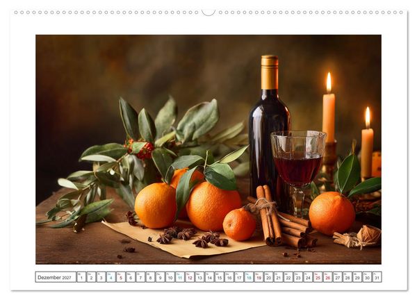 Produktbild: Mediterrane Genussmomente (hochwertiger Premium Wandkalender 2027 DIN A2 quer), Kunstdruck in Hochglanz
