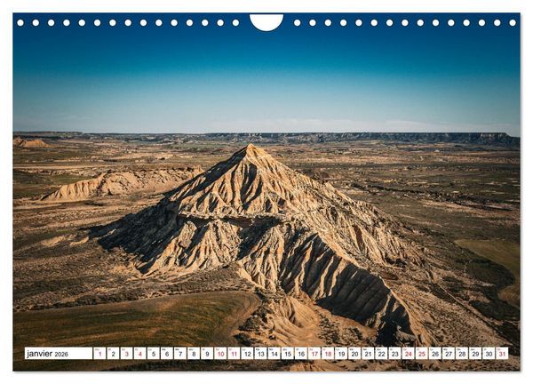 Produktbild: Sublimes paysages d'Espagne (Calendrier mural 2026 DIN A4 vertical), CALVENDO calendrier mensuel
