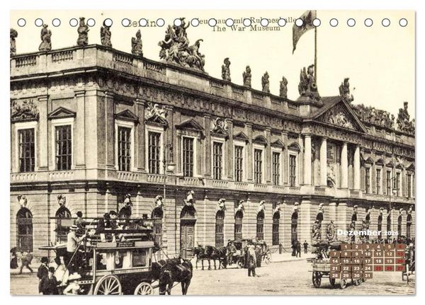 Produktbild: Gr&uuml;&szlig;e aus Berlin &ndash; Die Stadt in historischen Ansichten (Tischkalender 2026 DIN A5 quer), CALVENDO Monatskalender