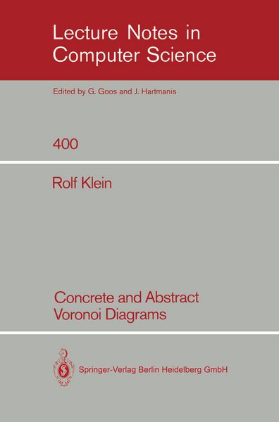 Produktbild: Concrete and Abstract Voronoi Diagrams