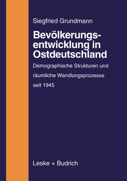 Produktbild: Bev&ouml;lkerungsentwicklung in Ostdeutschland