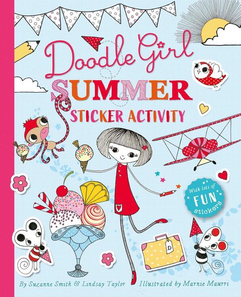Produktbild: Doodle Girl Summer Sticker Activity