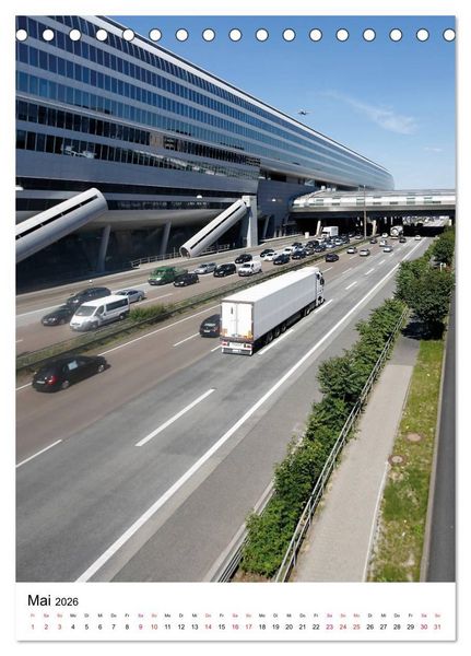 Produktbild: Frankfurt am Main 2026 Bilder vom Taxifahrer (Tischkalender 2026 DIN A5 hoch), CALVENDO Monatskalender