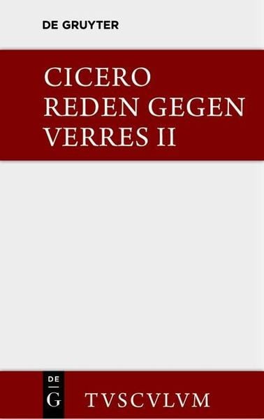 Produktbild: Die Reden gegen Verres / In C. Verrem