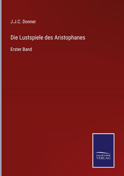 Produktbild: Die Lustspiele des Aristophanes