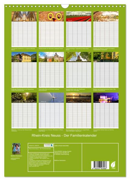 Produktbild: Rhein-Kreis Neuss - Der Familienkalender (Wandkalender 2026 DIN A3 hoch), CALVENDO Monatskalender
