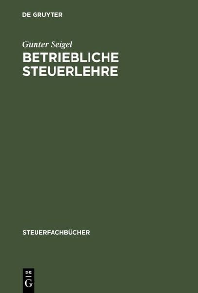 Produktbild: Betriebliche Steuerlehre