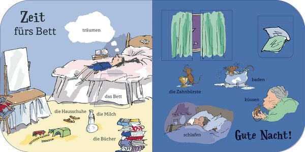 Produktbild: Roald Dahl &ndash; 100 erste W&ouml;rter