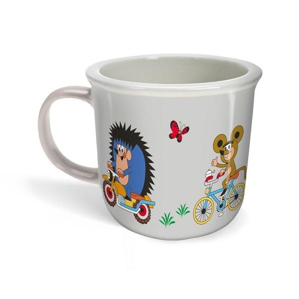 Produktbild: Tr&ouml;tsch Der kleine Maulwurf Tasse Porzellantasse Sportfreunde