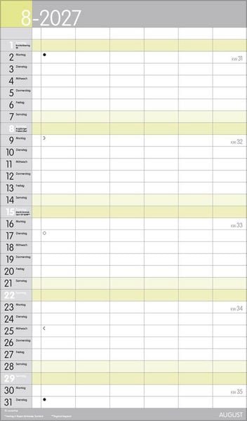 Produktbild: XL Familienplaner Pastell 2027