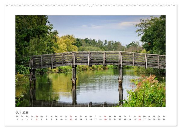 Produktbild: Steinhuder Meer Impressionen (Wandkalender 2026 DIN A2 quer), CALVENDO Monatskalender