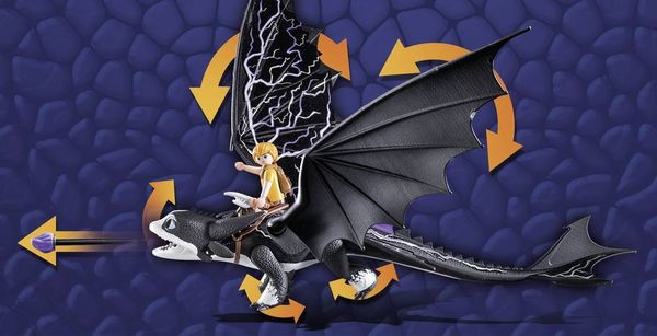 PLAYMOBIL 71081 - Dragons, Die 9 Welten - Thunder & Tom