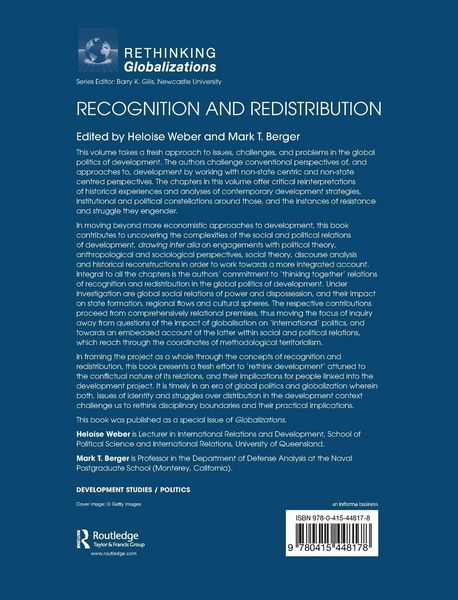 Produktbild: Recognition and Redistribution