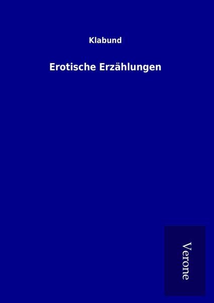 Produktbild: Erotische Erz&auml;hlungen