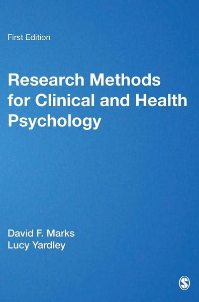 Produktbild: Research Methods for Clinical and Health Psychology