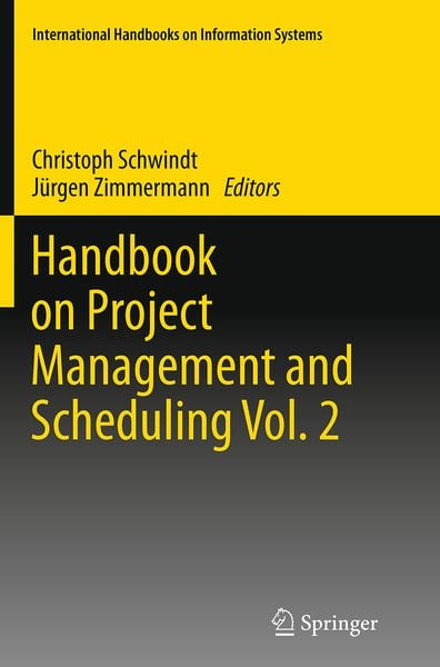 Produktbild: Handbook on Project Management and Scheduling Vol. 2
