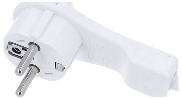 Produktbild: AS Schwabe 51025 Strom Verl&auml;ngerungskabel Wei&szlig; 3m