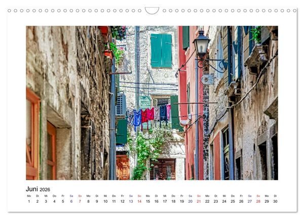 Produktbild: Istrien - Piran &bull; Novigrad &bull; Rovinj &bull; Pula (Wandkalender 2026 DIN A3 quer), CALVENDO Monatskalender