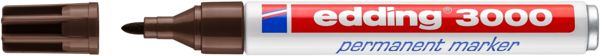 Produktbild: EDDING&reg; Permanent Marker 3000, dunkelbraun